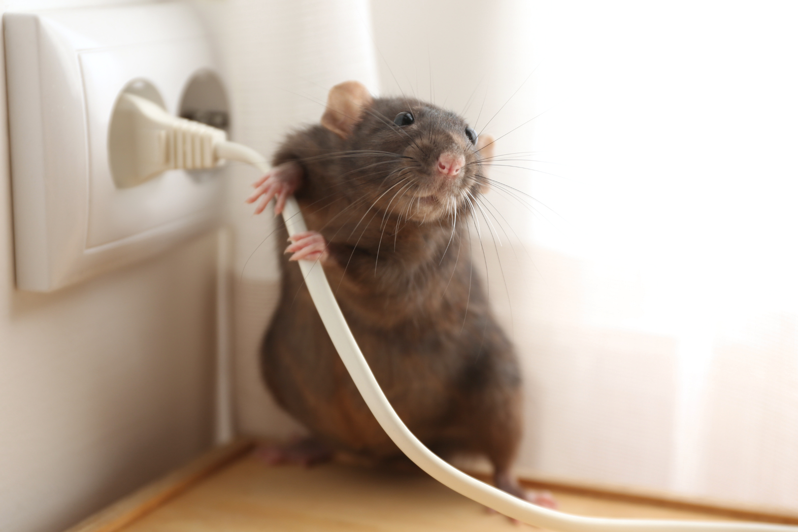 call an exterminator at the first sign of a mouse infestation