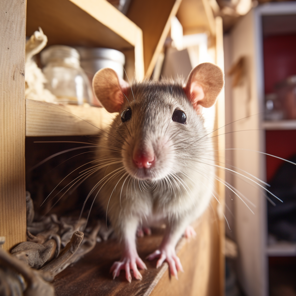 Rats are attracted to food and water like all living creatures