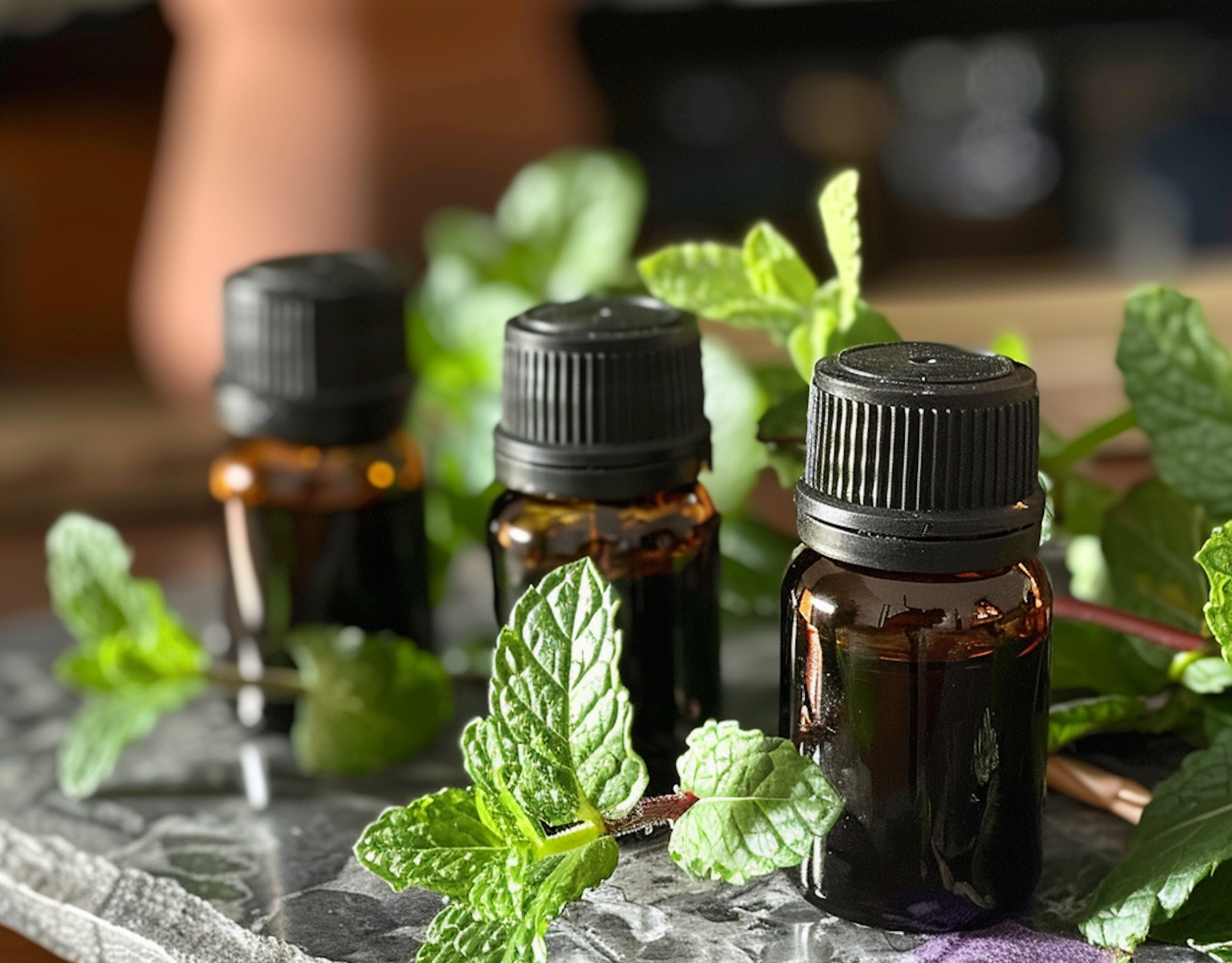 essential oils extracted from herbs are known to repel bugs