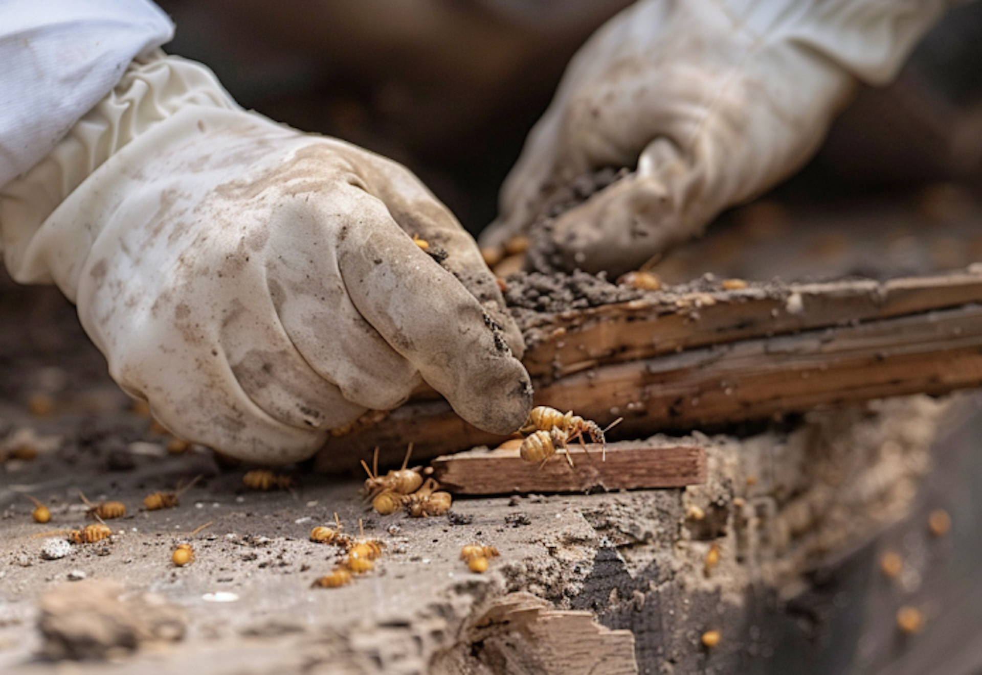 Termite inspections are the first step toward remedying any termite infestation