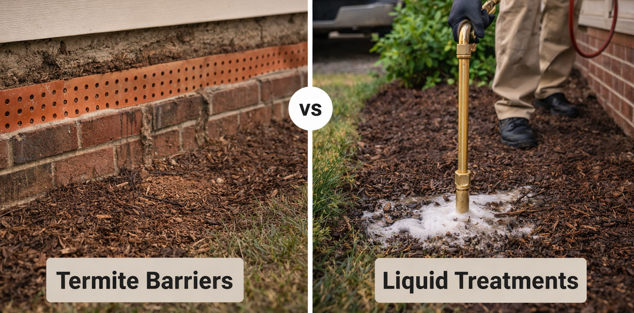 Termite Barriers vs. Liquid Treatments: MD Guide