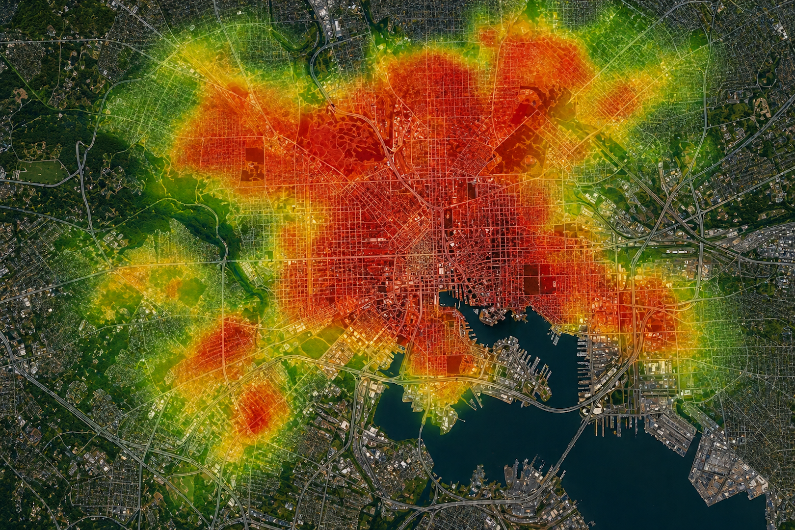 Baltimore Rat Heatmap- Where Are Rat Complaints Highest?