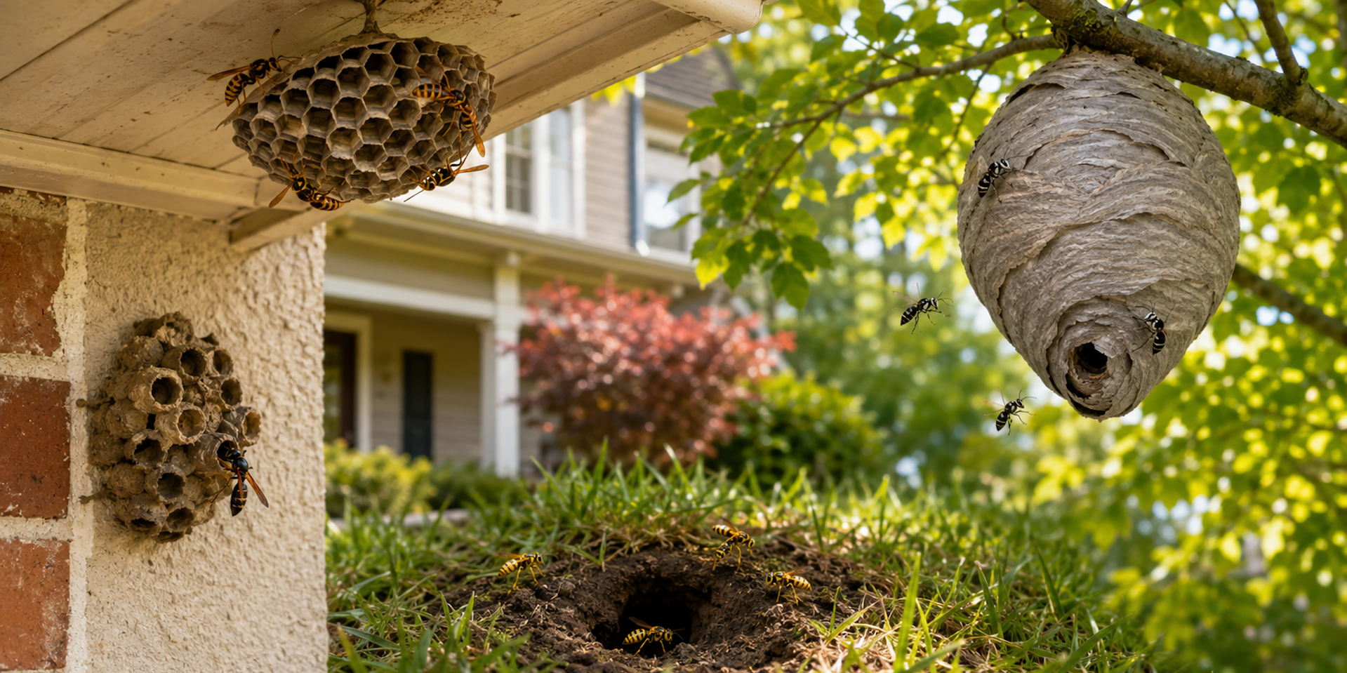 How to Identify a Wasp Nest in Maryland
